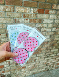 Strawberry Checkers Car Coaster