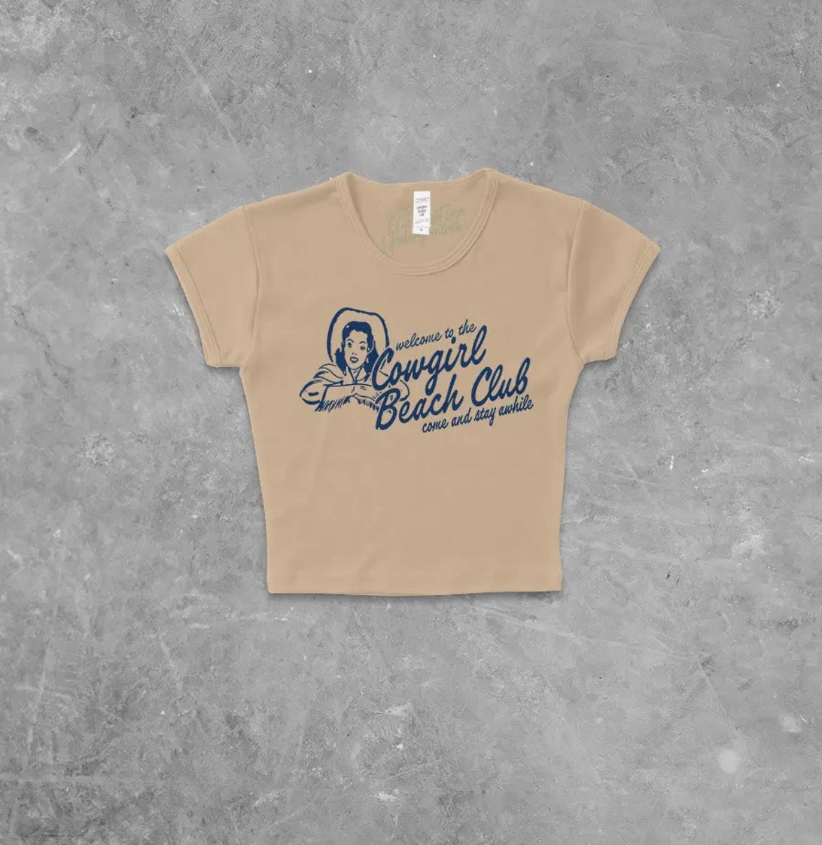 The Cowgirl Beach Club Tee