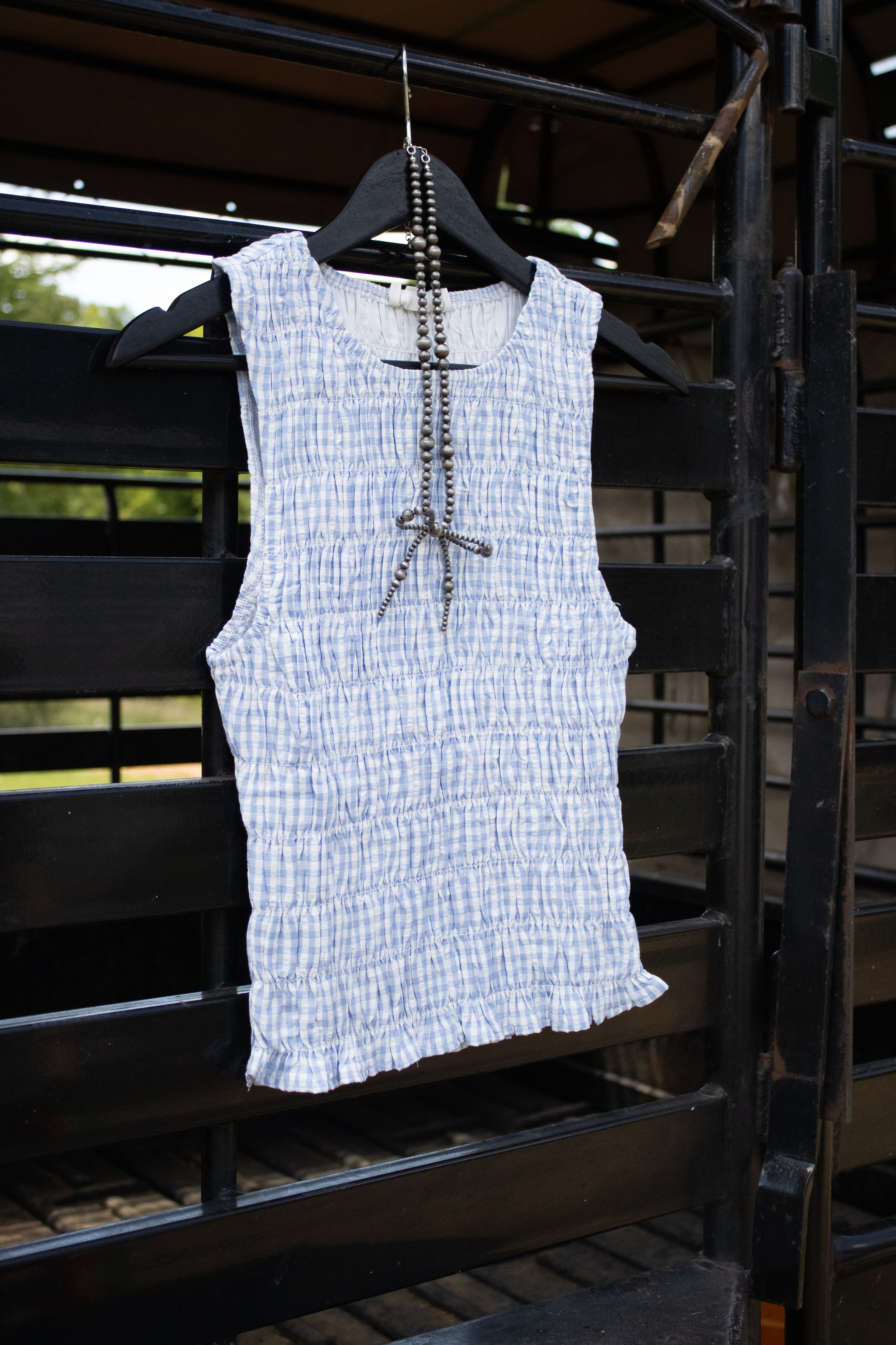 The Sweetwater Gingham Top