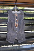 The Off Duty Denim Vest