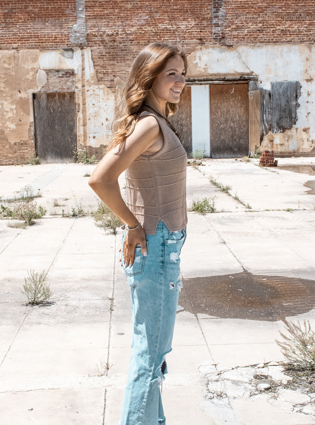 The Salt Air Knit Top