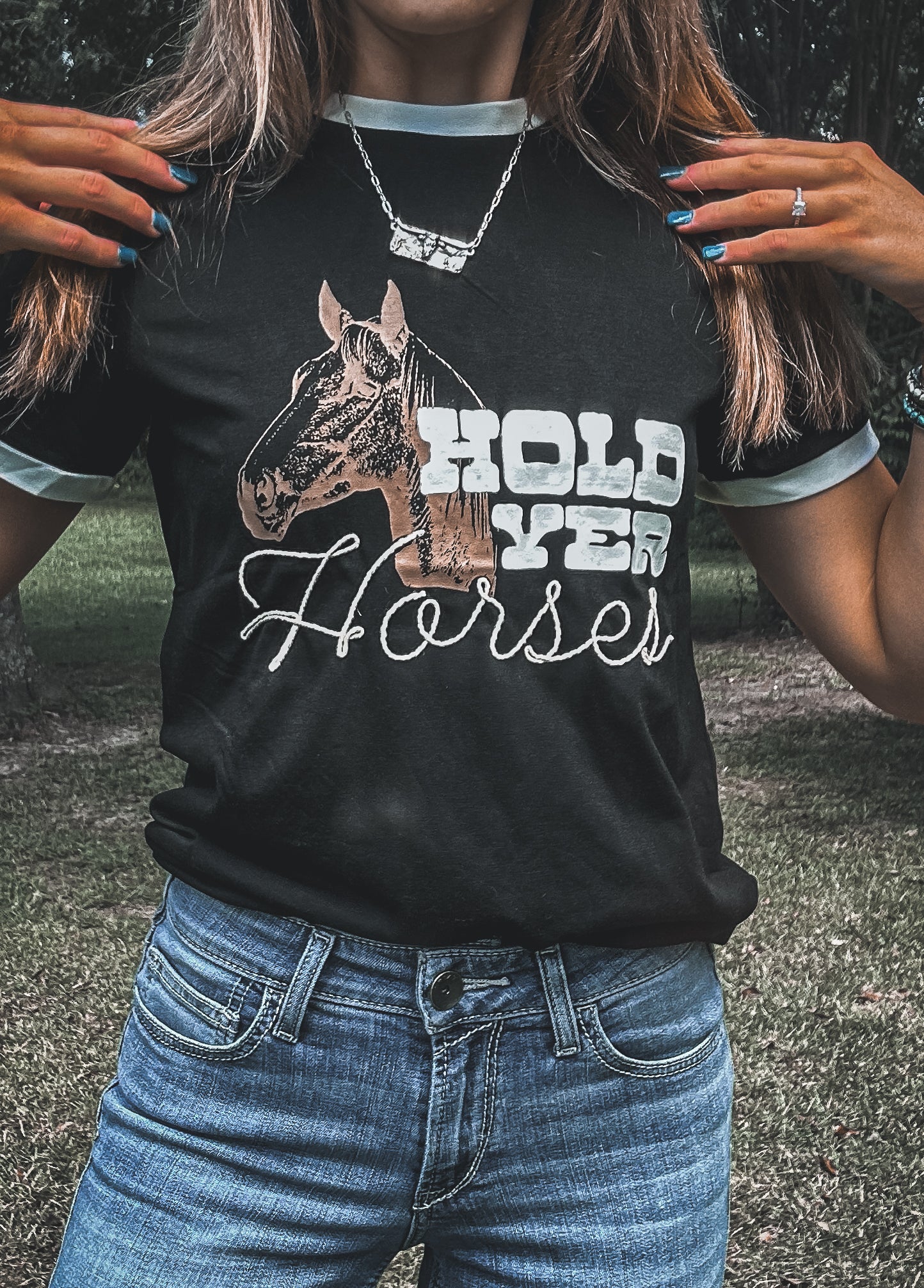 Hold Yer Horses Tee