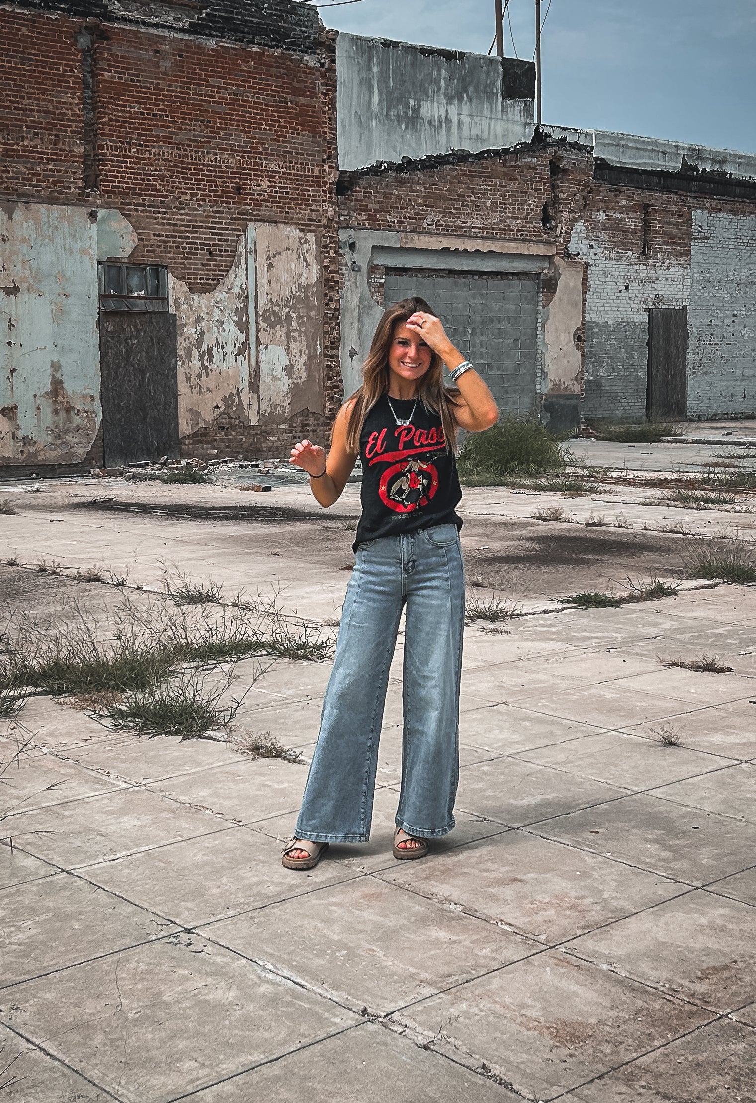 Sunset in El Paso Tank