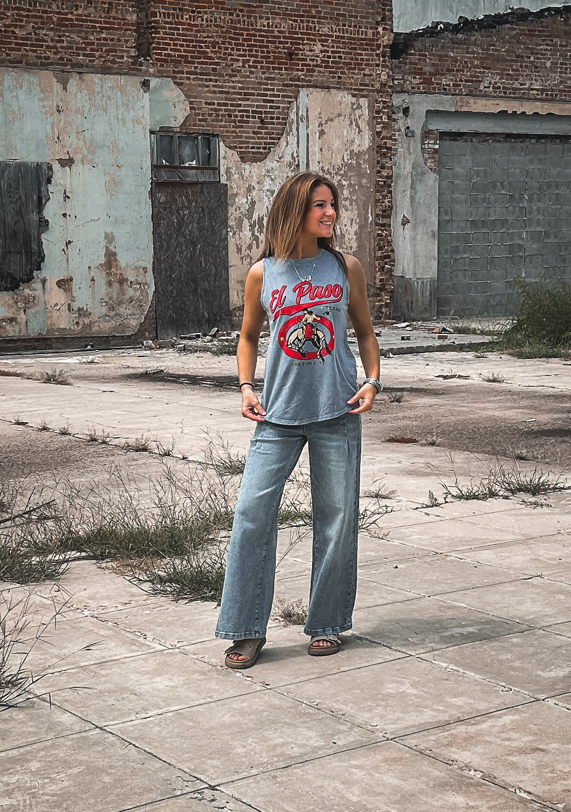 Sunset in El Paso Tank