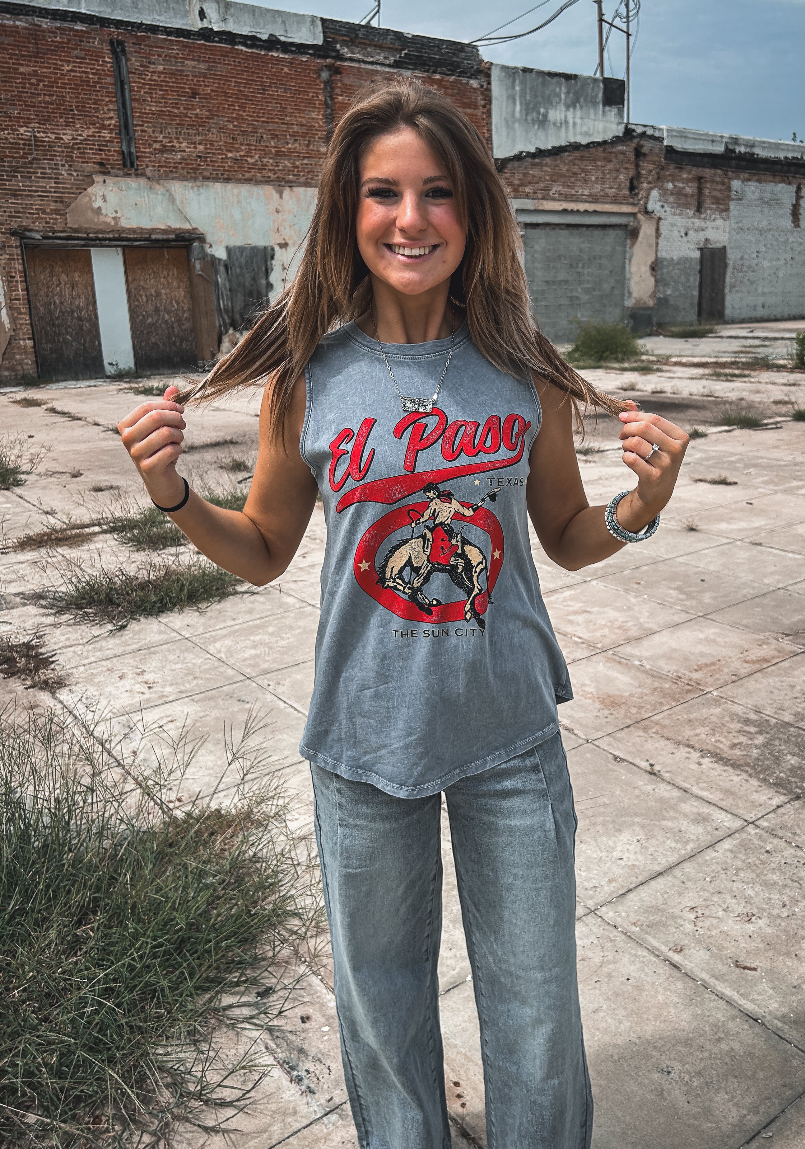 Sunset in El Paso Tank