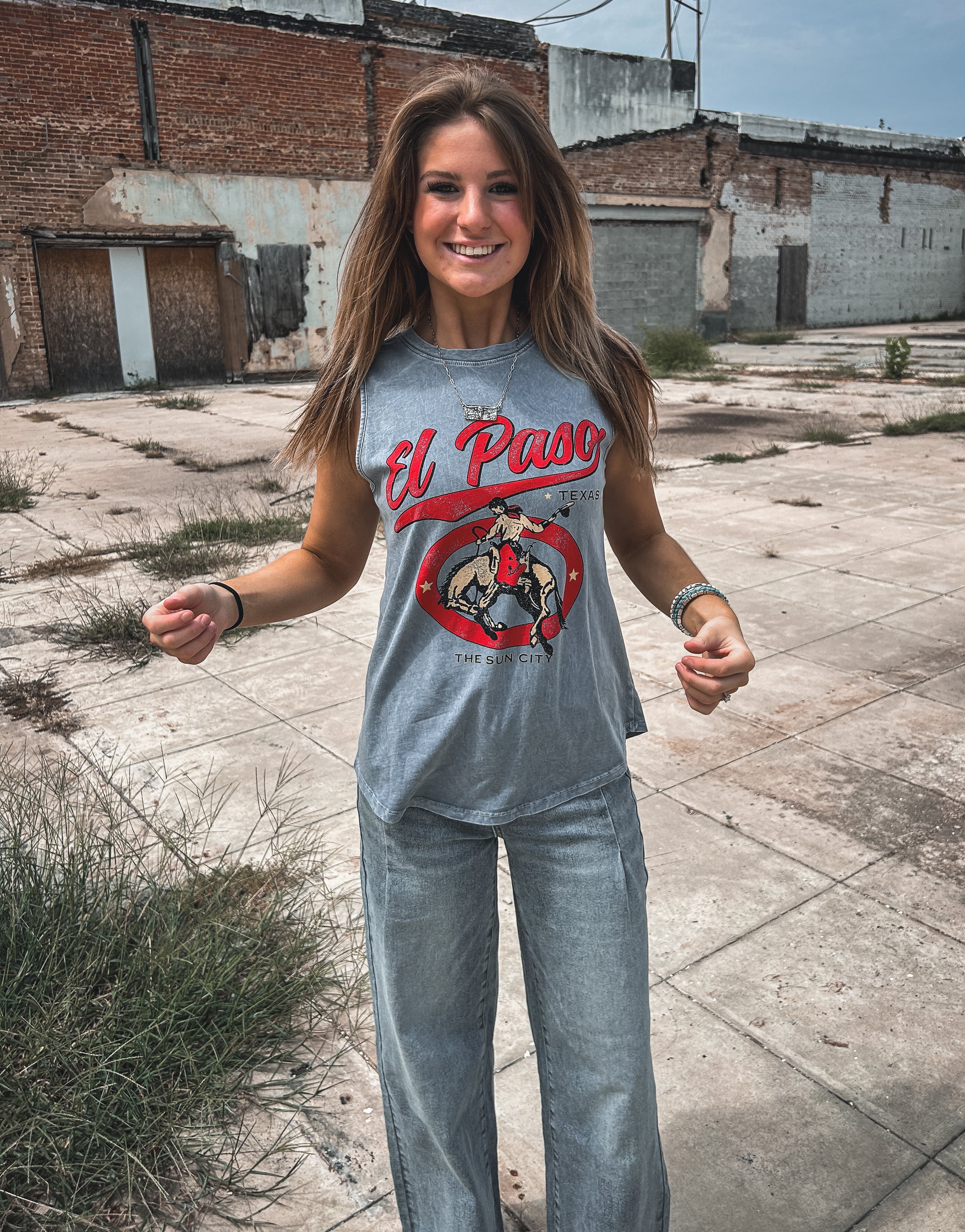 Sunset in El Paso Tank