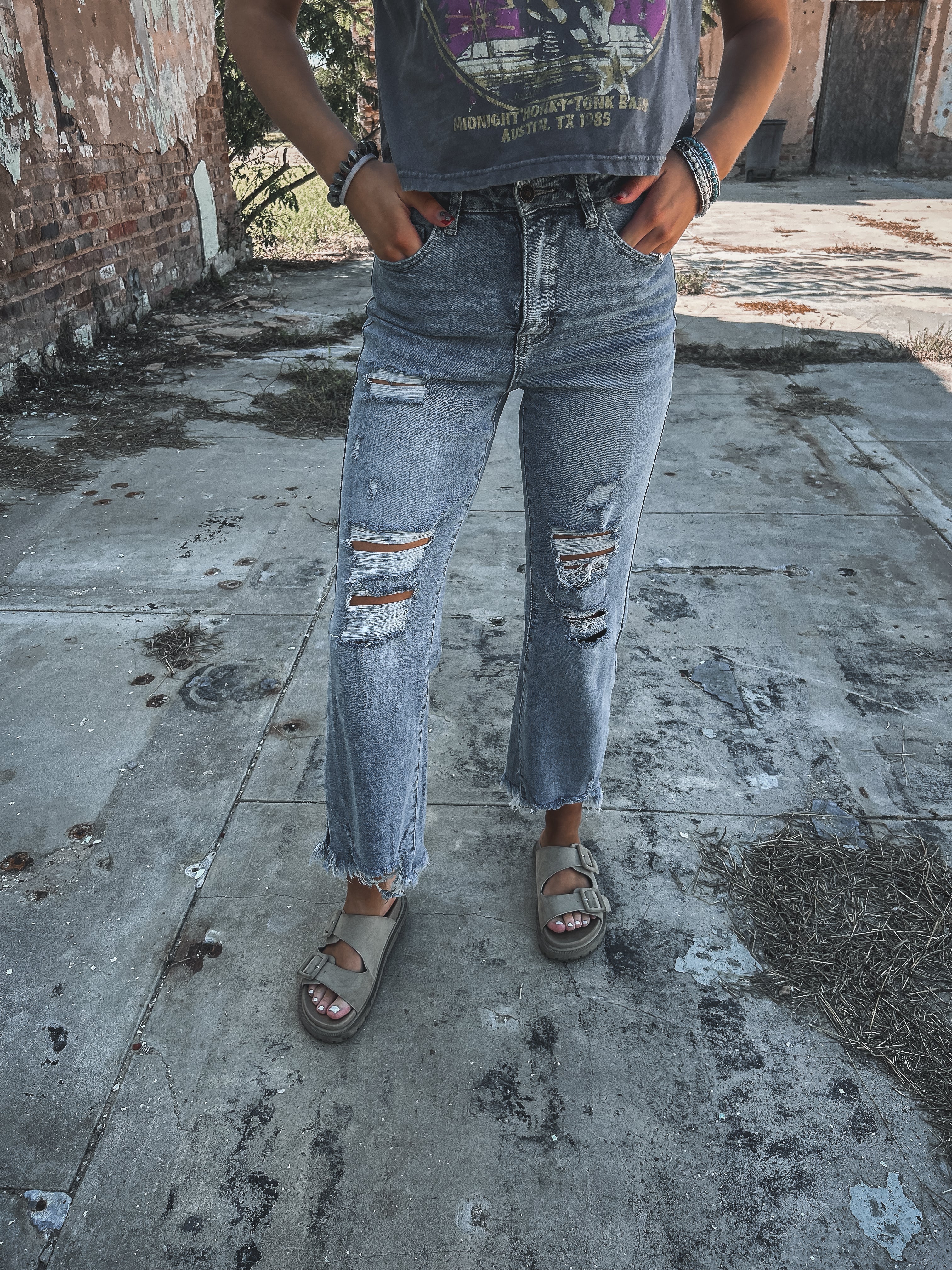 Fray the Rules Jeans