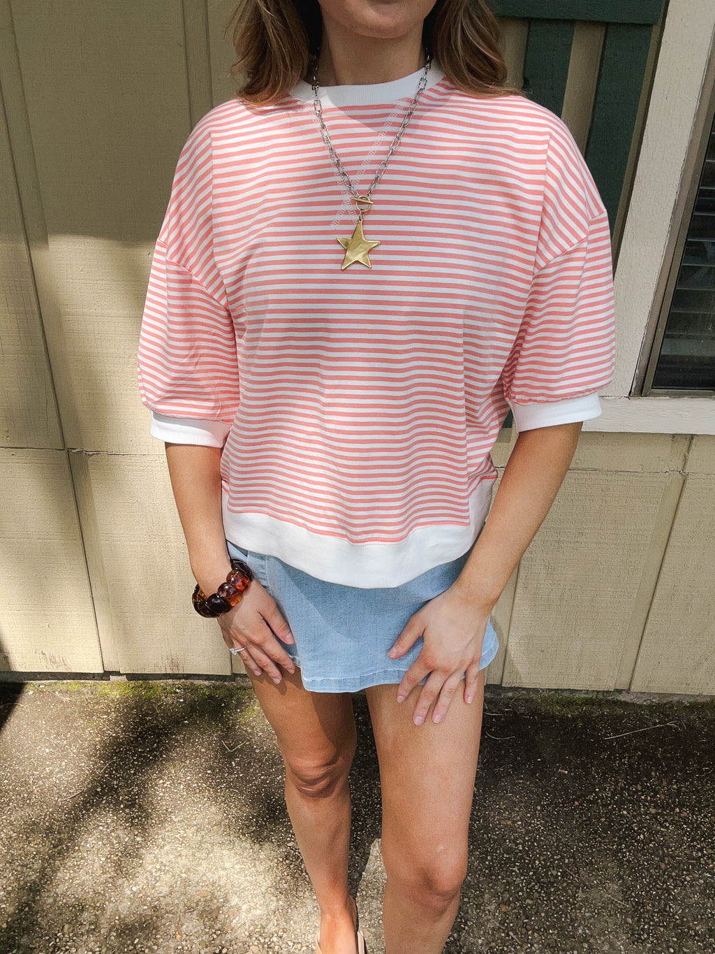 The Ellis Stripe Tee