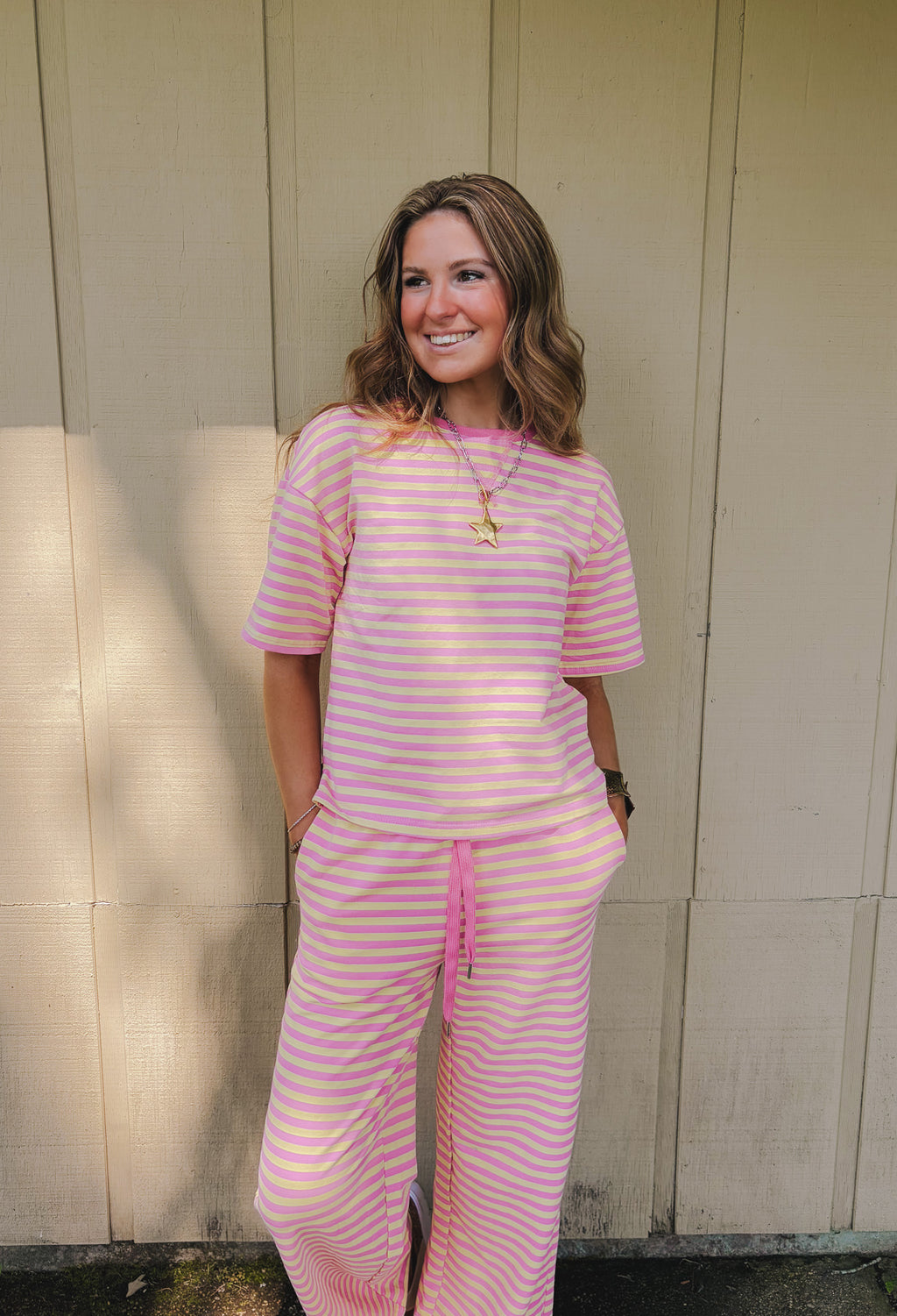 The Pink Cabana Set