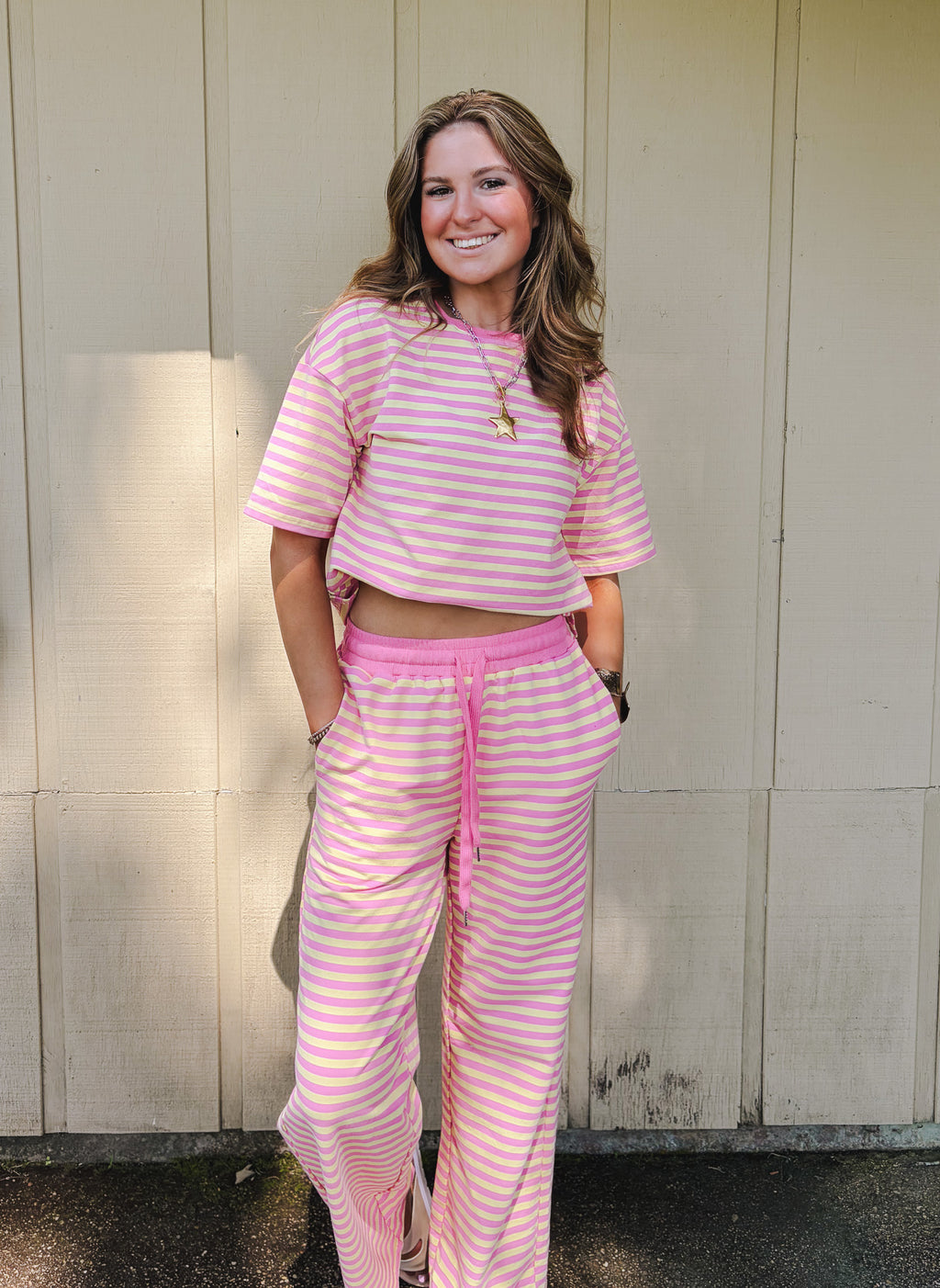 The Pink Cabana Set