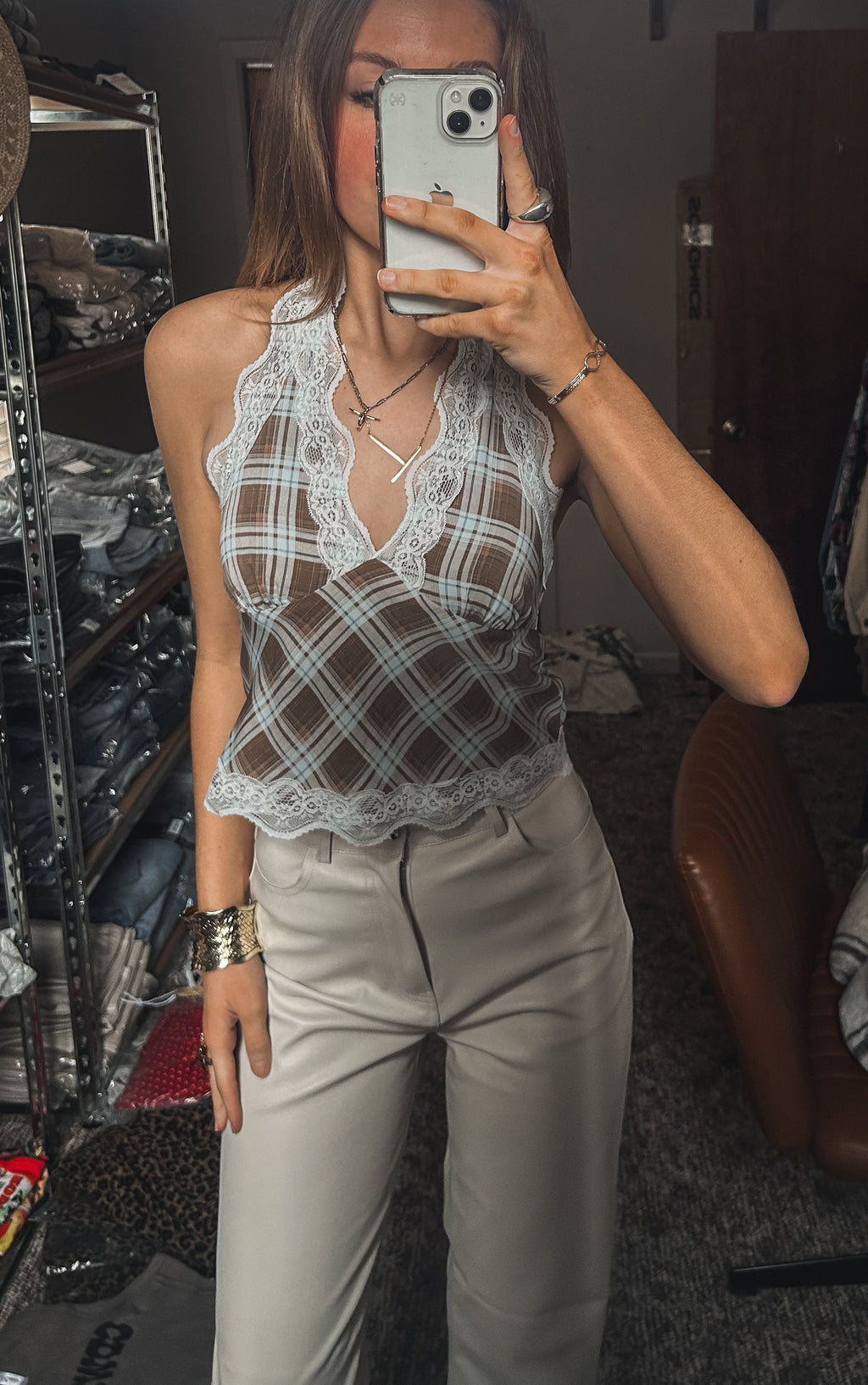 The Meadow Halter Top