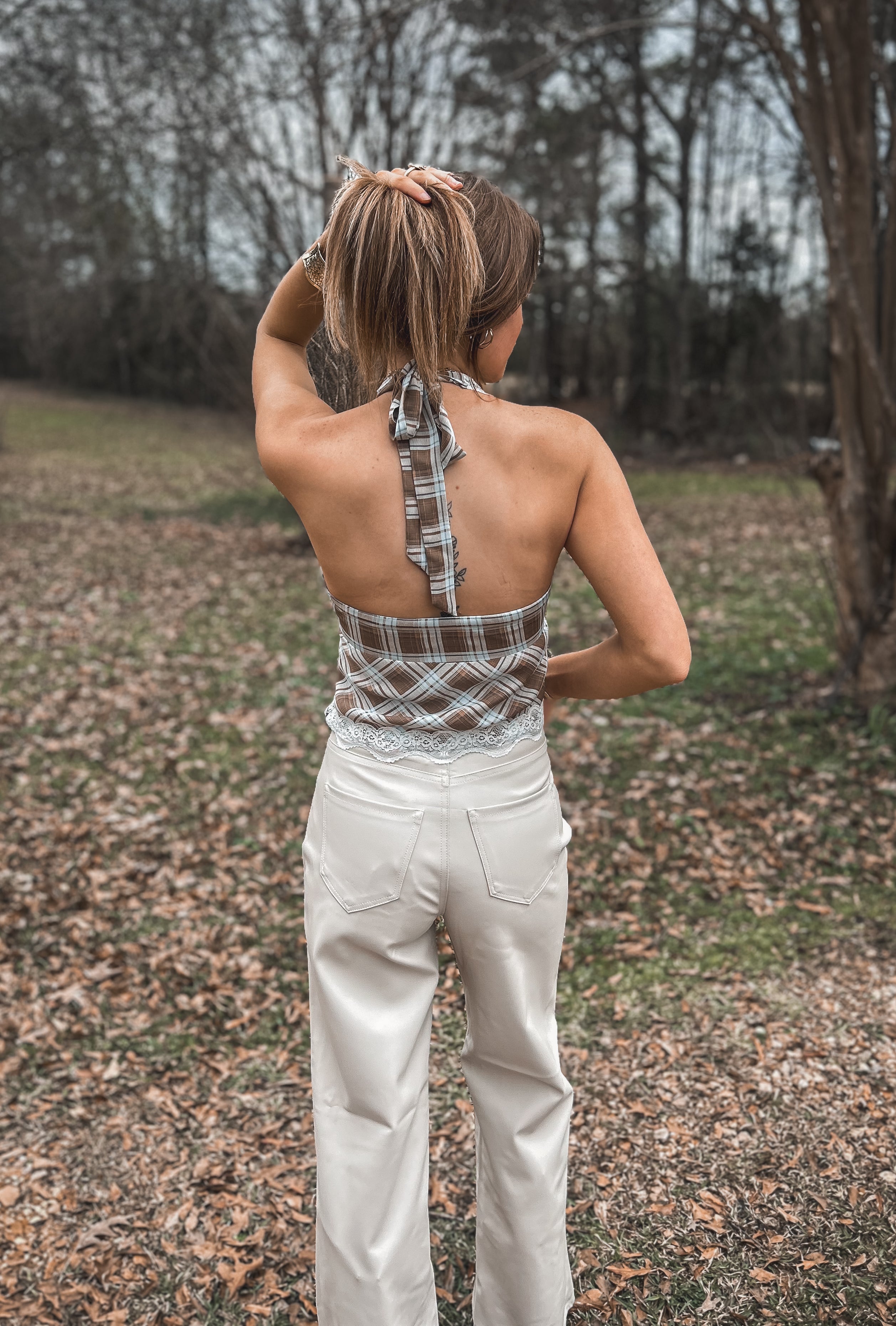 The Meadow Halter Top