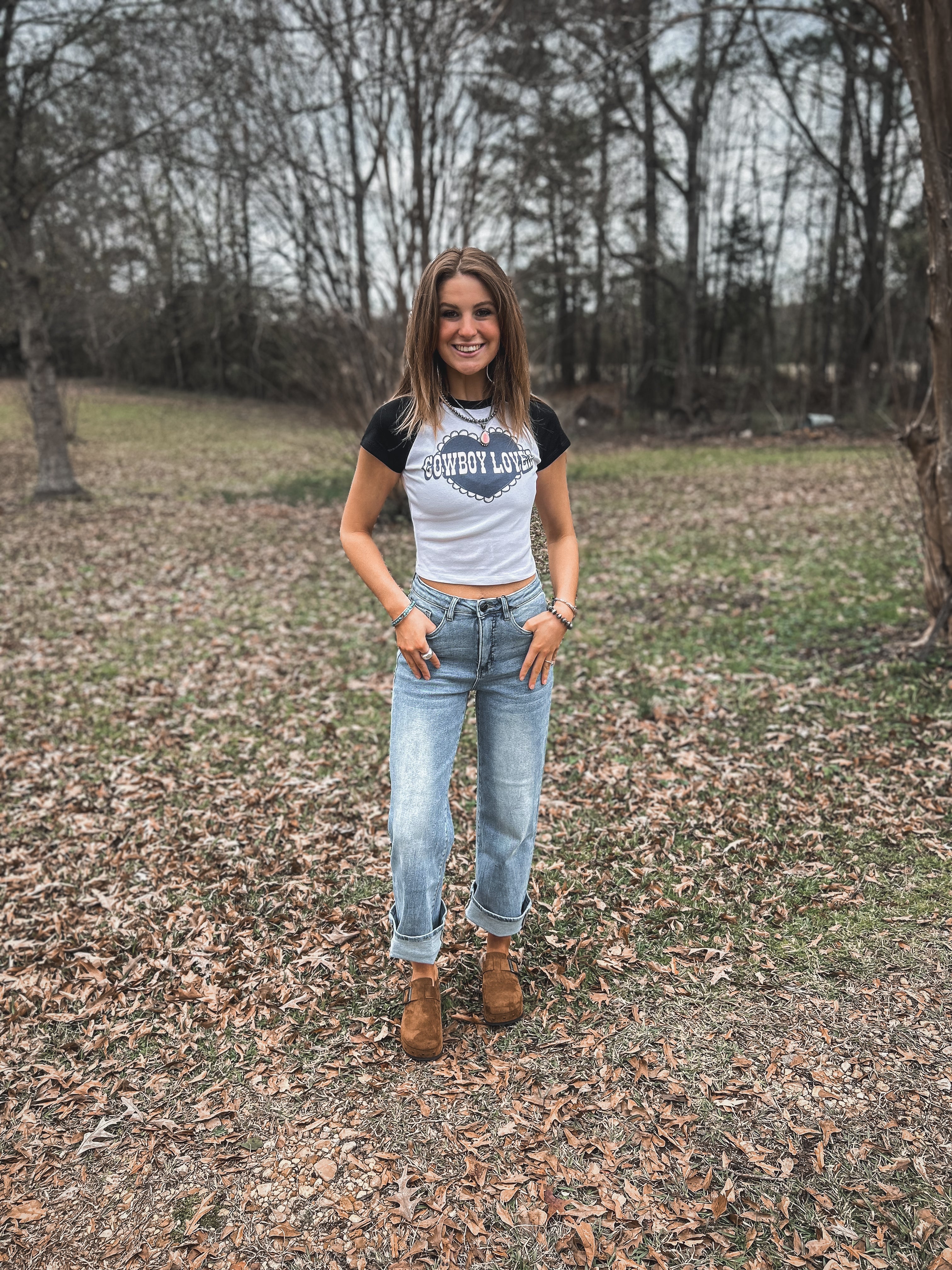 The Rodeo Romance Baby Tee
