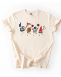 Football Doodles Tee